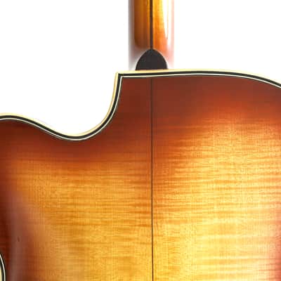 Otwin (1950s) Olymp, Ice Tea Sunburst || Schlaggitarre, German Archtop image 10