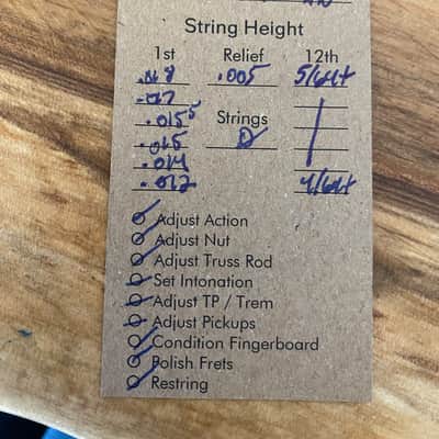 2018 Hand Made Huffman Dreadnought (White Oak/Spruce) image 7