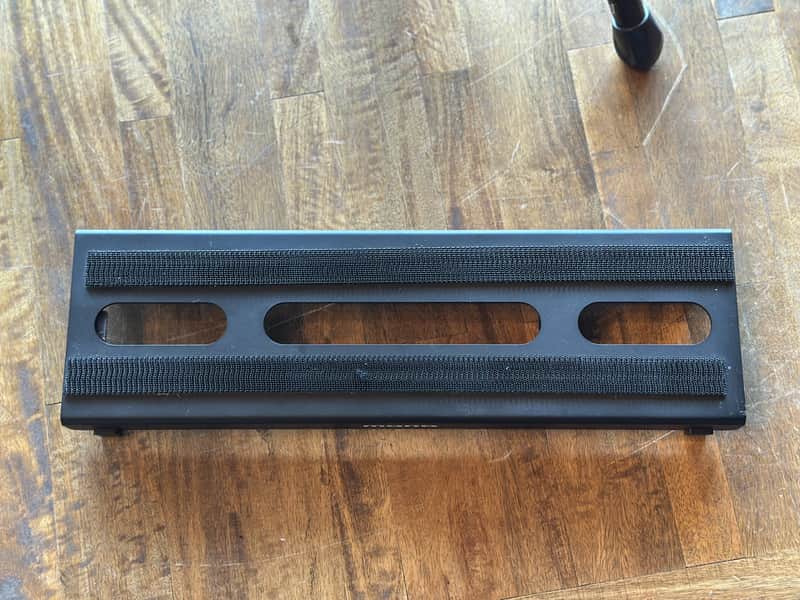 MONO Pedalboard Lite+ (Black) w/ Dual Lock and Wiring Anchors image 1