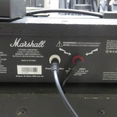 Marshall MG MG50FX 2-Channel 50-Watt 1x12" Solid State Guitar Combo with Marshall PEDL-90010 Footswith image 11