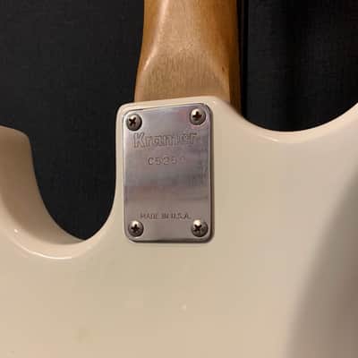 Vintage 1983 Kramer Pacer w/ Case - White 092722 image 7