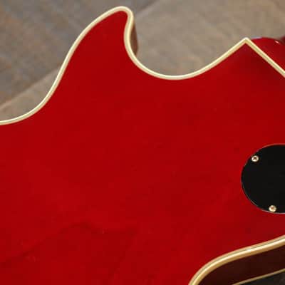 2010 Gibson Custom Shop Les Paul Custom Single-Cut Electric Guitar Wine Red + COA OHSC image 16