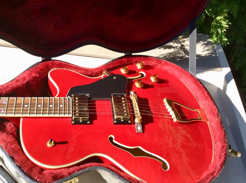Hamer Grand Ole Opry Prototype 2005 Cherry Transparent image 1