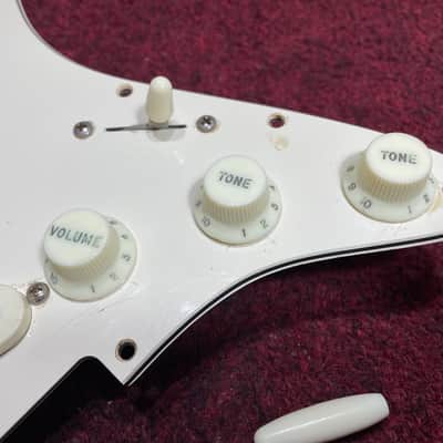 Fender Stratocaster 1974 - 1975 Loaded Pickguard Factory Original Wiring Harness image 13