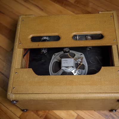 1956 Fender Tweed Princeton owned by Ray LaMontagne image 6