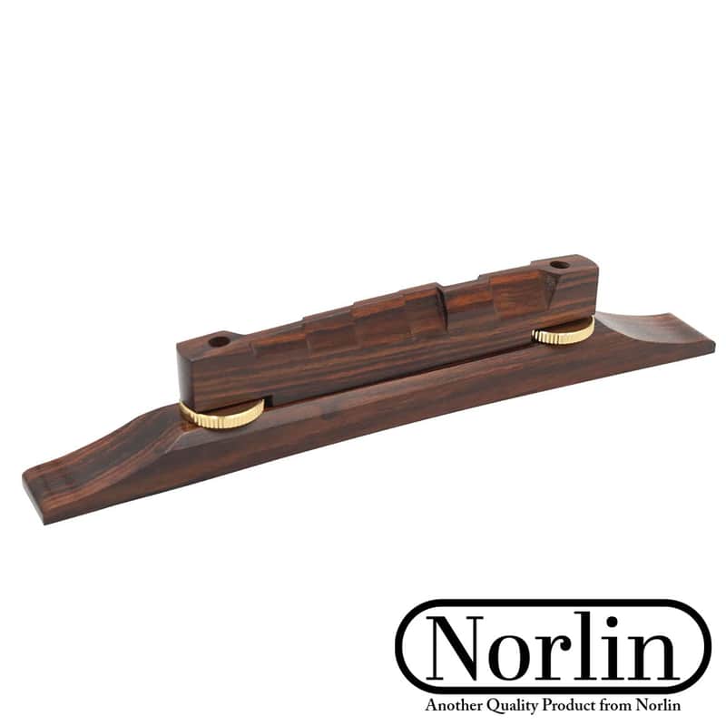 Norlin Archtop Compensated Rosewood Bridge for Gibson® & Epiphone® Guitars-Gold image 1