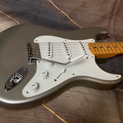 Fender American Original '50s Stratocaster with Maple Fretboard 2020 - 2022 - Inca Silver image 2