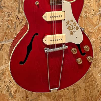 Pre Owned Gibson Memphis 2015 ES-295 Limited Edition Cherry Inc. Case image 4