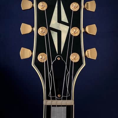 【On Hold】Burny RLC '57 LP Custom 3PU Black The Revival series 1989〜92 VH-1 FERNANDES MIJ Japan vintage image 3