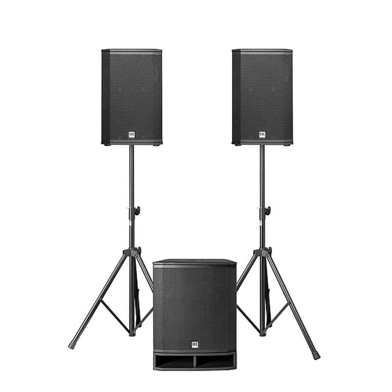 HK-AUDIO Lunar 110 Sub 115A 2.1 System 3 - 8KW Aktives PA-System (Made in Germany) image 1