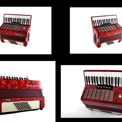 TOP Quality, German Made Piano Accordion Weltmeister Stella 48 bass, 5 switches+Original Hard Case&Shoulder Straps - Accordian, Fisarmonica image 22