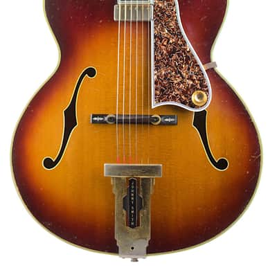 1963 Gibson Johnny Smith Archtop Guitar Sunburst w/Original X-Bracing and Floating Pickup #64692 image 3