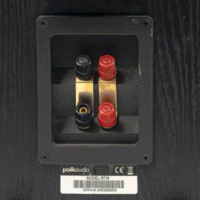 Polk Audio RTi6 Bookshelf Speakers (Black Oak) - High-Performance Sound image 7