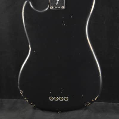 Fender JMJ Road Worn Mustang Bass Black image 8