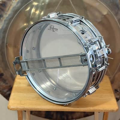 Vintage Rogers Dynasonic 5x14 Snare Drum COB Chrome Over Brass 100% ORIGINAL! image 11