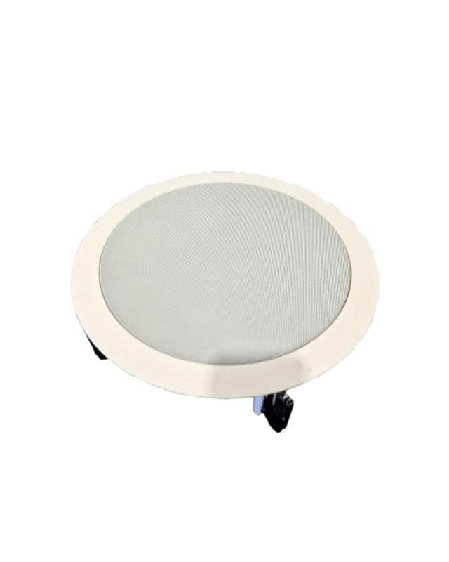 Speakercraft AIM8 One - In-Ceiling Speaker - White - Pivoting Tweeter - Good image 1