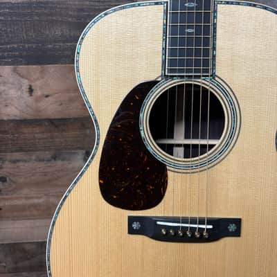 Martin 000-42 Modern Deluxe Left-handed Acoustic Guitar - Natural, Hard Case, Free Ship, 289 image 4