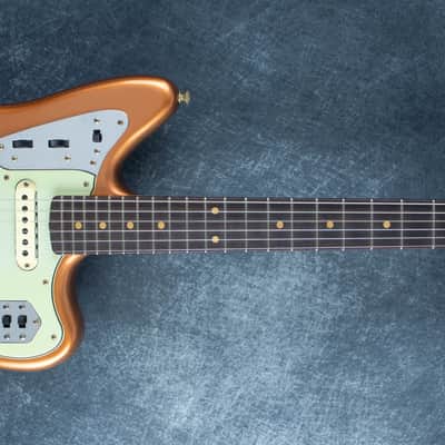 Fender Custom Shop 64 Jaguar Journeyman Relic Burnt Copper CZ587571 imagen 1