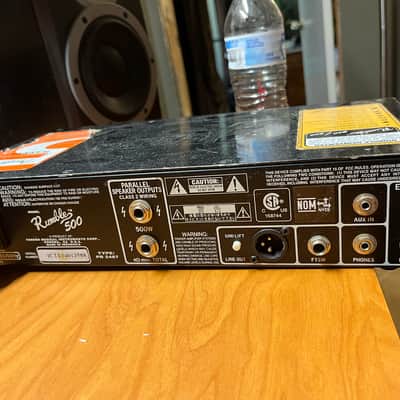 Fender Rumble 500 V3 500-Watt Bass Amp Head 2015 - 2024 - Black image 2