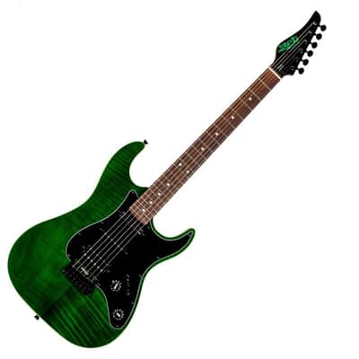 Jet JS-450 TGR R 450 Series Basswood Flamed Maple Top Canadian Roasted Maple Neck 6-String Electric Guitar image 1