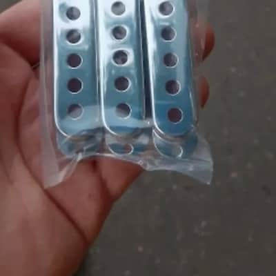 Brass Chrome 48/50/52mm Guitar Single Coil Pickups Covers
