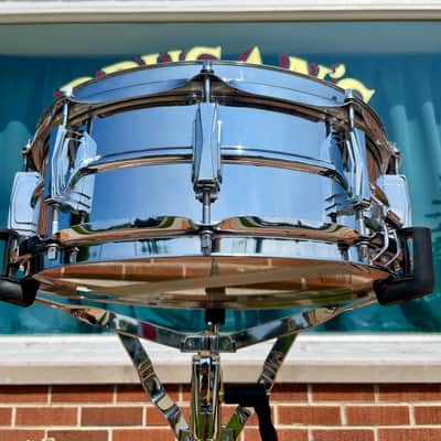 1970s Ludwig 5x14 Supraphonic LM400 Snare Drum image 5