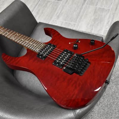 Ibanez RG 320 QS - 2000 Red Wave gloss with Floyd Rose image 15
