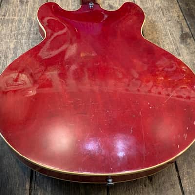 1964 Gibson ES-335 TDC in Cherry finish with hard shell case image 6