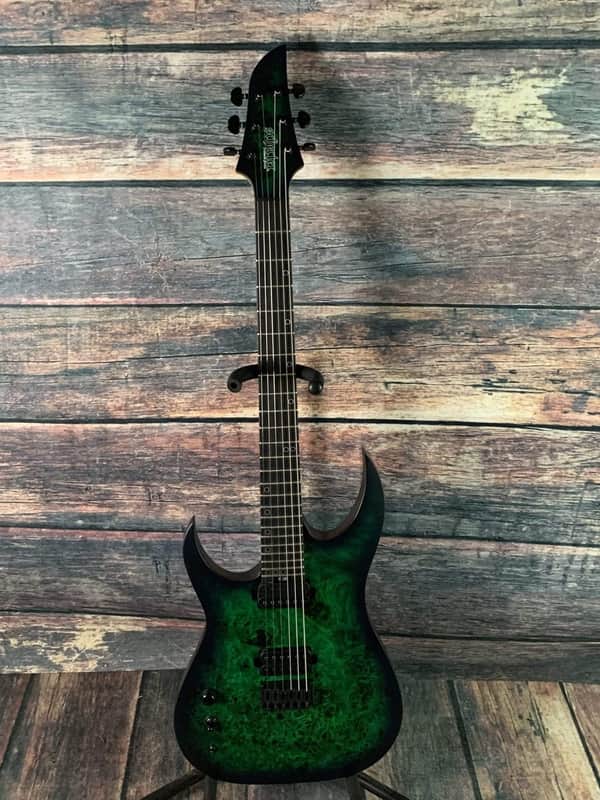 Schecter Left Handed Keith Merrow KM-6 MK-III Standard LH Toxic Smoke Green (TSG) #837 image 1