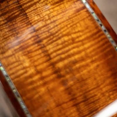 Santa Cruz 000 45 Style Acoustic Guitar - Old Growth Adirondack/Koa with Hardshell Case image 12