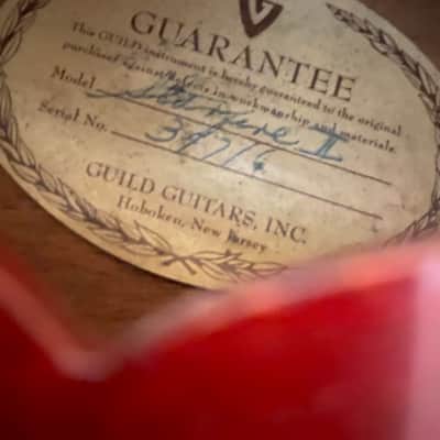 Guild Starfire II 1964 - Cherry image 10