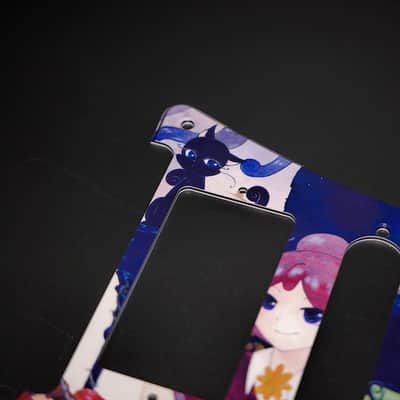 Memories of Dahlia #1 / Ibanez Pickguard / RG350 / JEMJR / Graphic / Stormguitar image 5