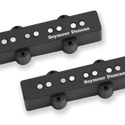 Seymour Duncan Apollo Noiseless Jazz Bass Pickup Set Black. New! image 1