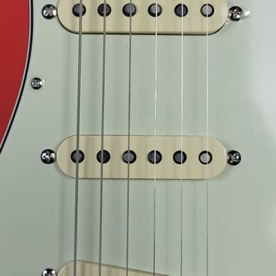 2025 Fender American Vintage II 1961 Stratocaster - Fiesta Red With OHSC image 10