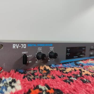 Boss RV-70 Digital Stereo Reverb 1990s - Black image 3