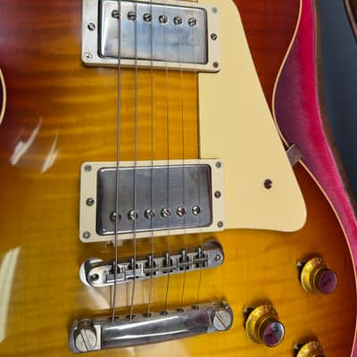 Gibson Custom Les Paul 60th Anniversary Limited Edition V2 2020 - Tomato Soup Burst #001709 image 6