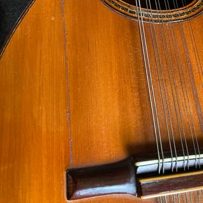 12-string laud made by renowned Spanish luthier Modesto Borreguero in 1952 image 13
