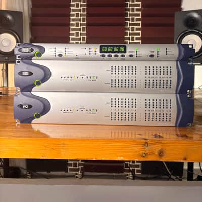 2x Digidesign 192 I/O with 3x Analogue Input and 2x Analogue Output Cards + 1 Digidesign Sync I/O 2000s - Silver image 3