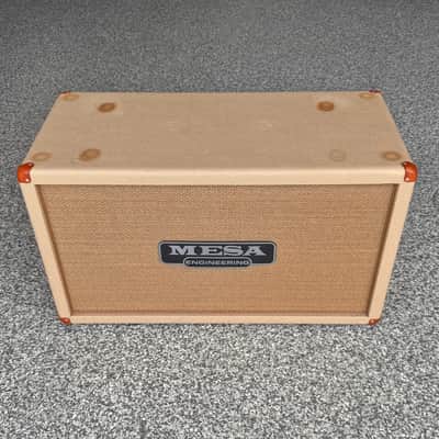Rare Mesa Boogie Rectifier Horizontal 2x12 Cabinet | Factory Tan Bronco | Vintage 30s | Near Mint image 4