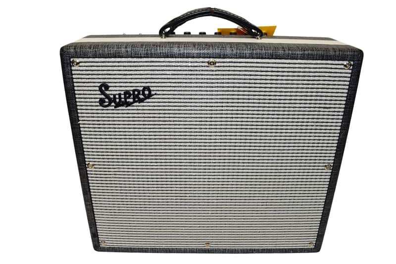 Supro 1696RT Black Magick Reverb 1x12" 25-watt Tube Combo Amp image 1