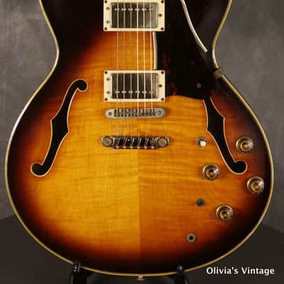 Ibanez Artist AS-200 John Scofield 1981 Sunburst image 1