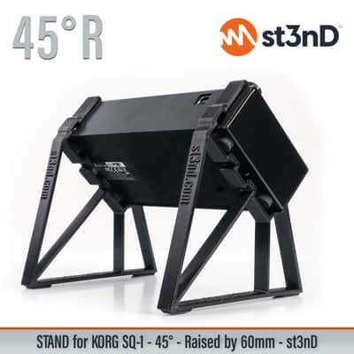 STAND for KORG SQ-1 - 45° - Raised (by 60mm) image 4