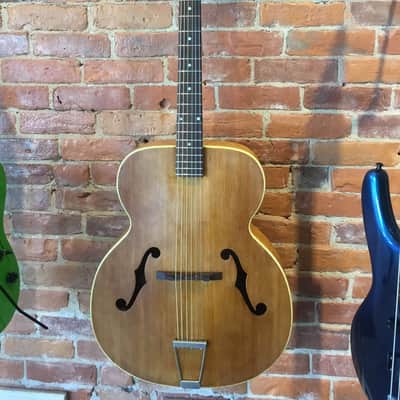 Silvertone Archtop Acoustic Guitar c.1950 image 3