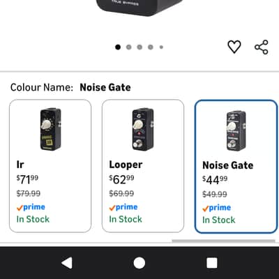 SONICAKE Noise Wiper Noise Gate Pedal 2020s - Black image 6
