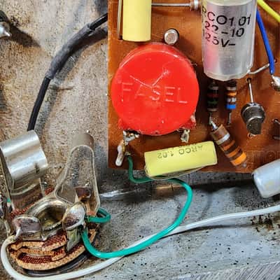 Sound City Dallas Arbiter London Wah Face Italy Vintage 1960's-1970's image 12
