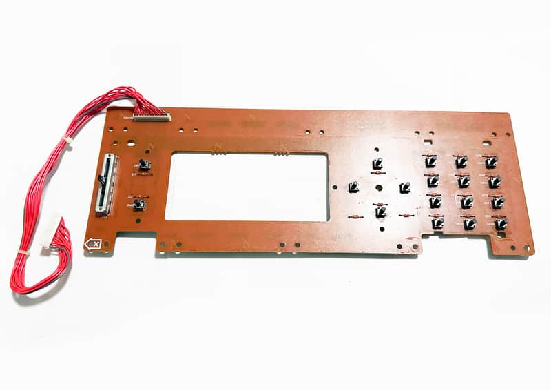 KORG X3 X2 Right Side Panel Switch Board KLM-1648. Works Great !... image 1