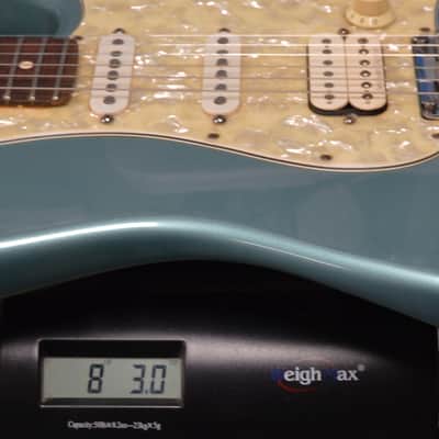 Fender USA Stratocaster HSS Electric Guitar 1997 – Used 1997 - Metallic Green image 15