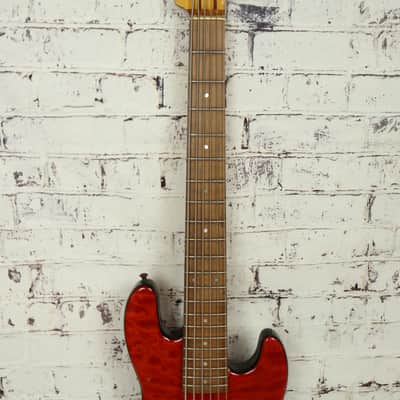 Winfield Thomas Custom 6-String Bass Guitar Quilted Maple / Triple Bartolinis image 7