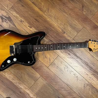 1996-1997 Squier Vista Jagmaster 3-Tone Sunburst w/ Fralin Pickups image 1