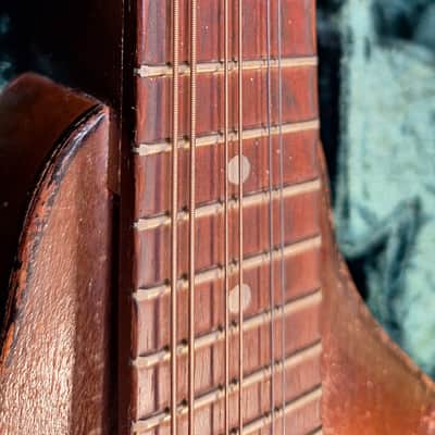 Vintage Strad-o-lin A Style Mandolin 1940's - Dark Tobacco Sunburst image 10